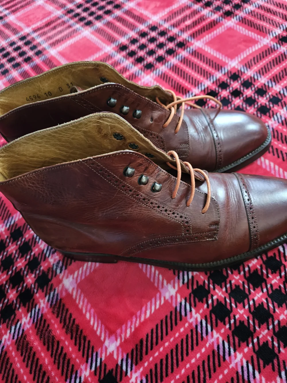 Cole Haan Men's Brown Leather Chukka Boots